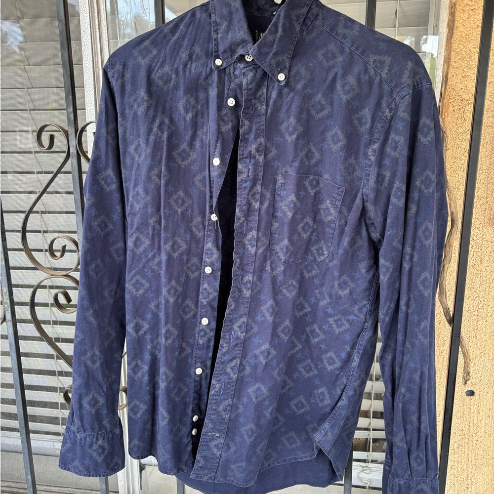 Vintage Gitman Bros Long Sleeve Shirt Size M...